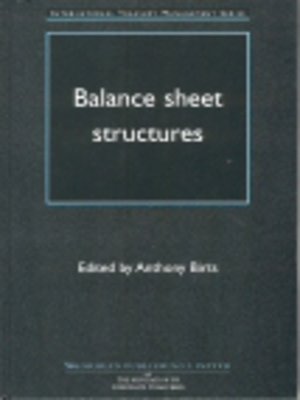 cover image of Balance Sheet Structures